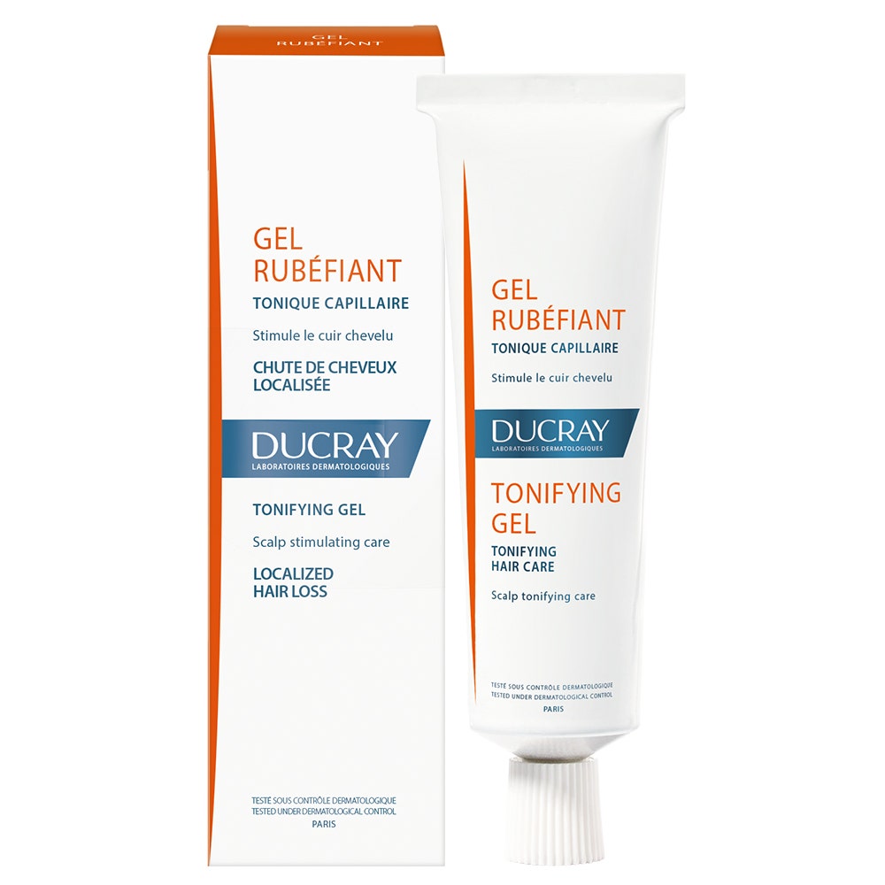 Ducray Gel Rubefaciente Gel Tonificante Tonico Capilar Caida Del Cabello Localizada 30ml