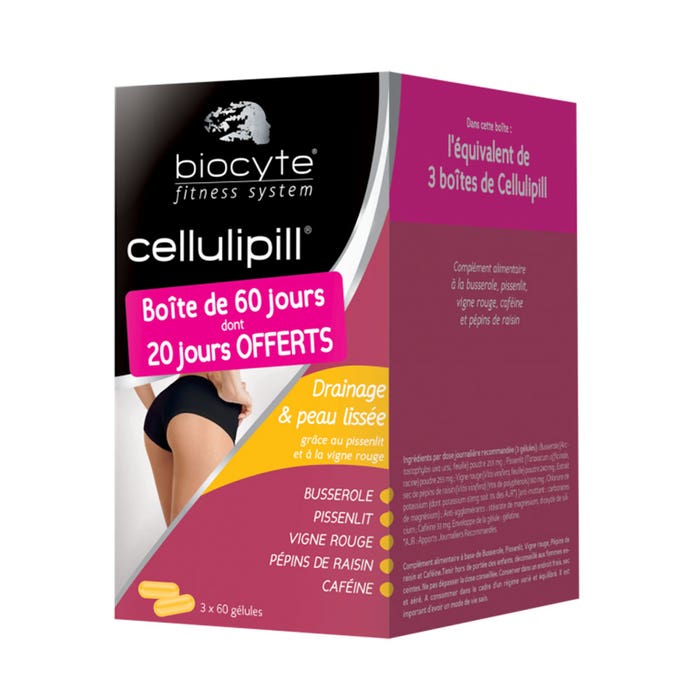 Biocyte Cellulipill 3x60 cápsulas