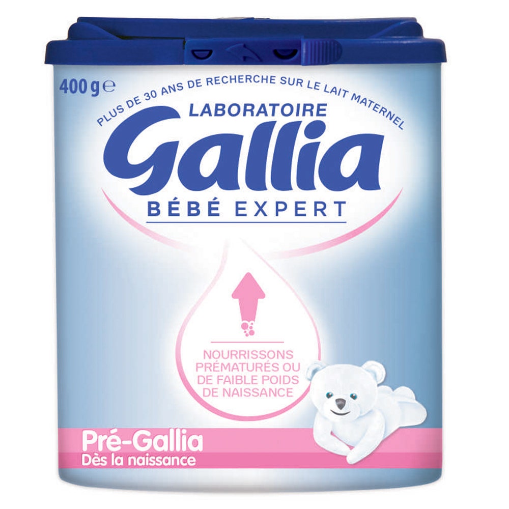 Gallia Pre-Gallia Leche en polvo para lactantes prematuros desde el nacimiento 400 g