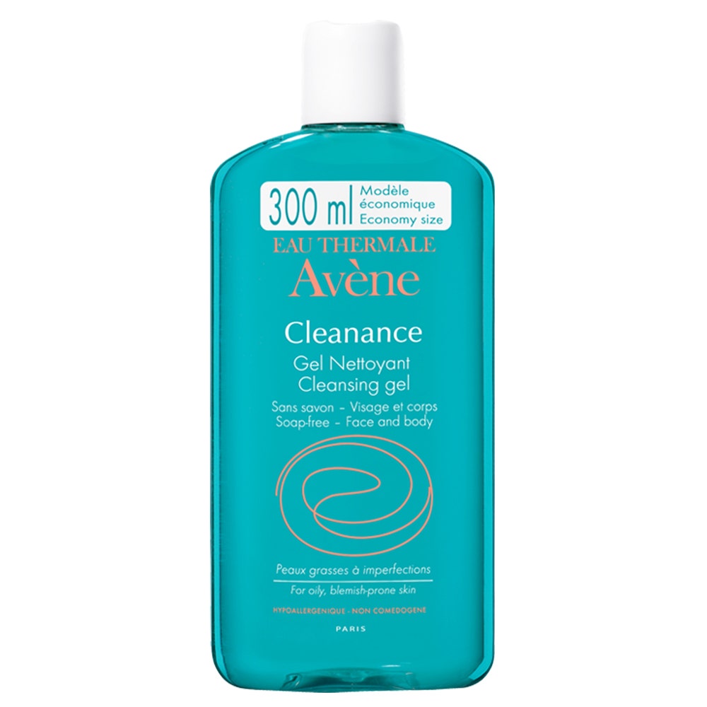Avène Cleanance Gel Limpiador Rostro Y Cuerpo Pieles Grasas Con Imperfecciones 300ml