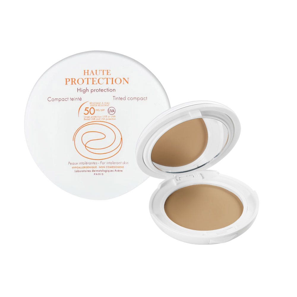 Avène Solar Compact tono arena SPF50+ pieles intolerantes 10g