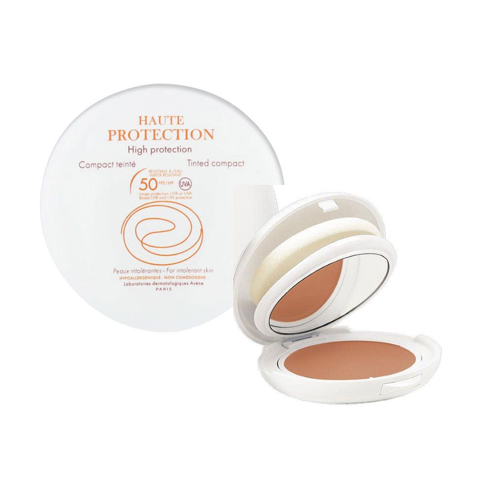 Avène Solar Compact Color Dorado SPF50 Pieles Intolerantes 10g