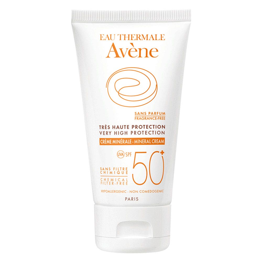 Avène Solar Crema mineral muy alta protección sin perfume 50 ml
