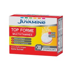 Juvamine Top Forma Top Forme Multivitaminas Multivitamines 30 comprimidos efervescentes 2 capas