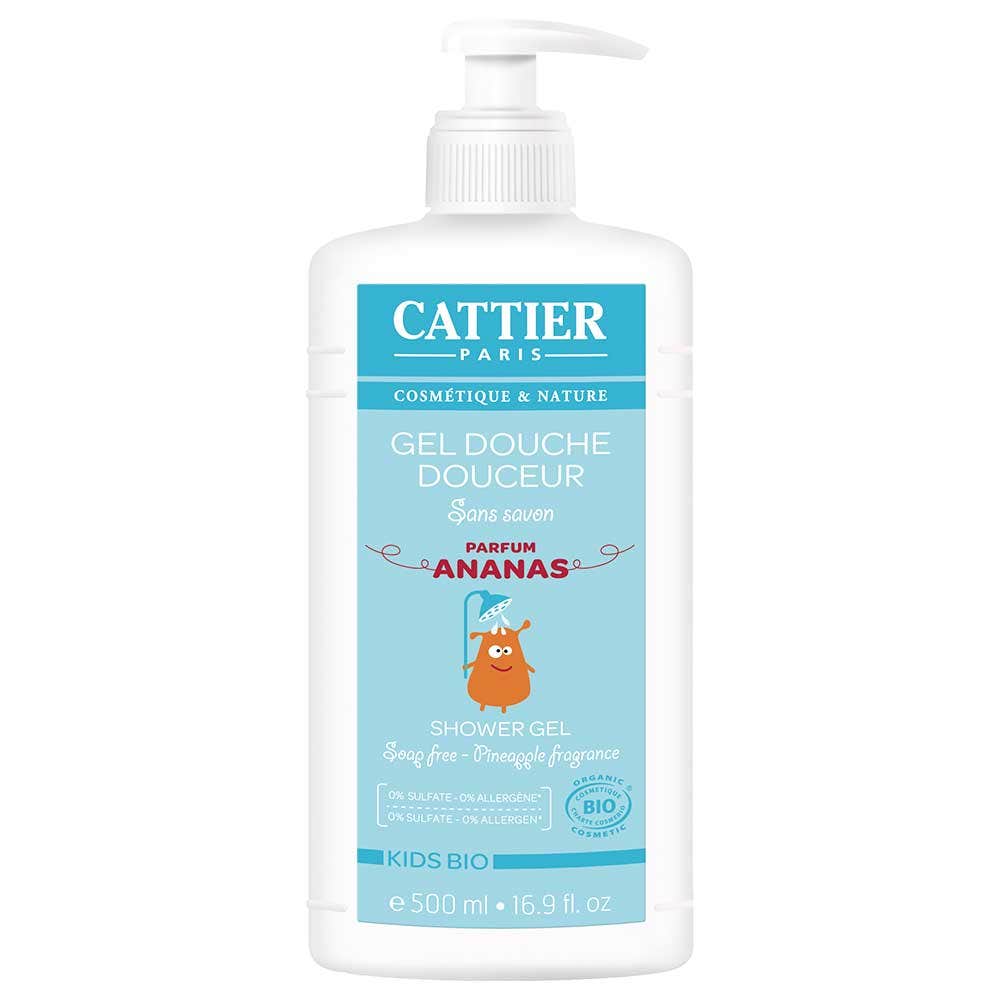 Cattier Kids Champú Infantil Suave Piña Bio 500ml