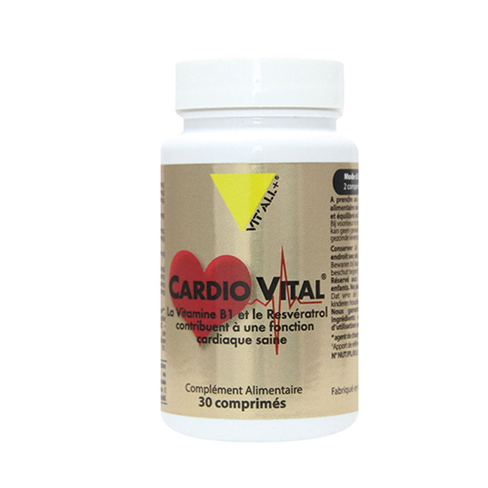 Vit'All+ Cardio vital 30 comprimidos