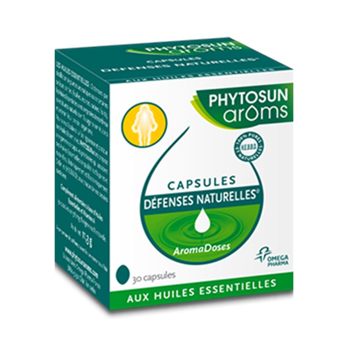 Aromadoses Defensas Naturales 30 Cápsulas Phytosun Aroms
