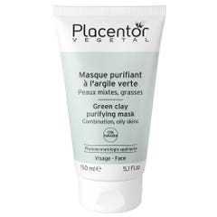 Placentor Végétal Mascarilla Purificante Con Arcilla Verde Pieles Mixtas 150ml
