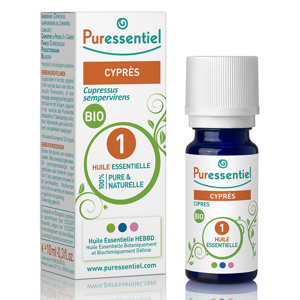 Puressentiel Aceites Esenciales Ciprés bio 10 ml