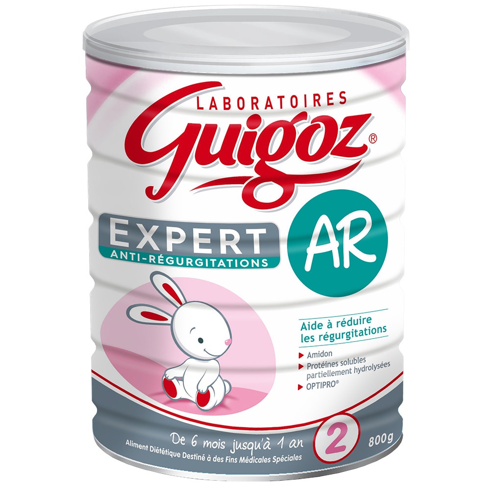 Guigoz Expert Ar 2 Leche En Polvo 6-12 Meses 800g