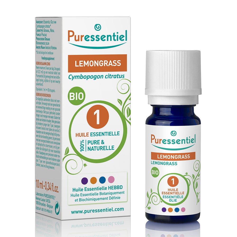 Puressentiel Aceites Esenciales Hierba limón ecológica 10 ml