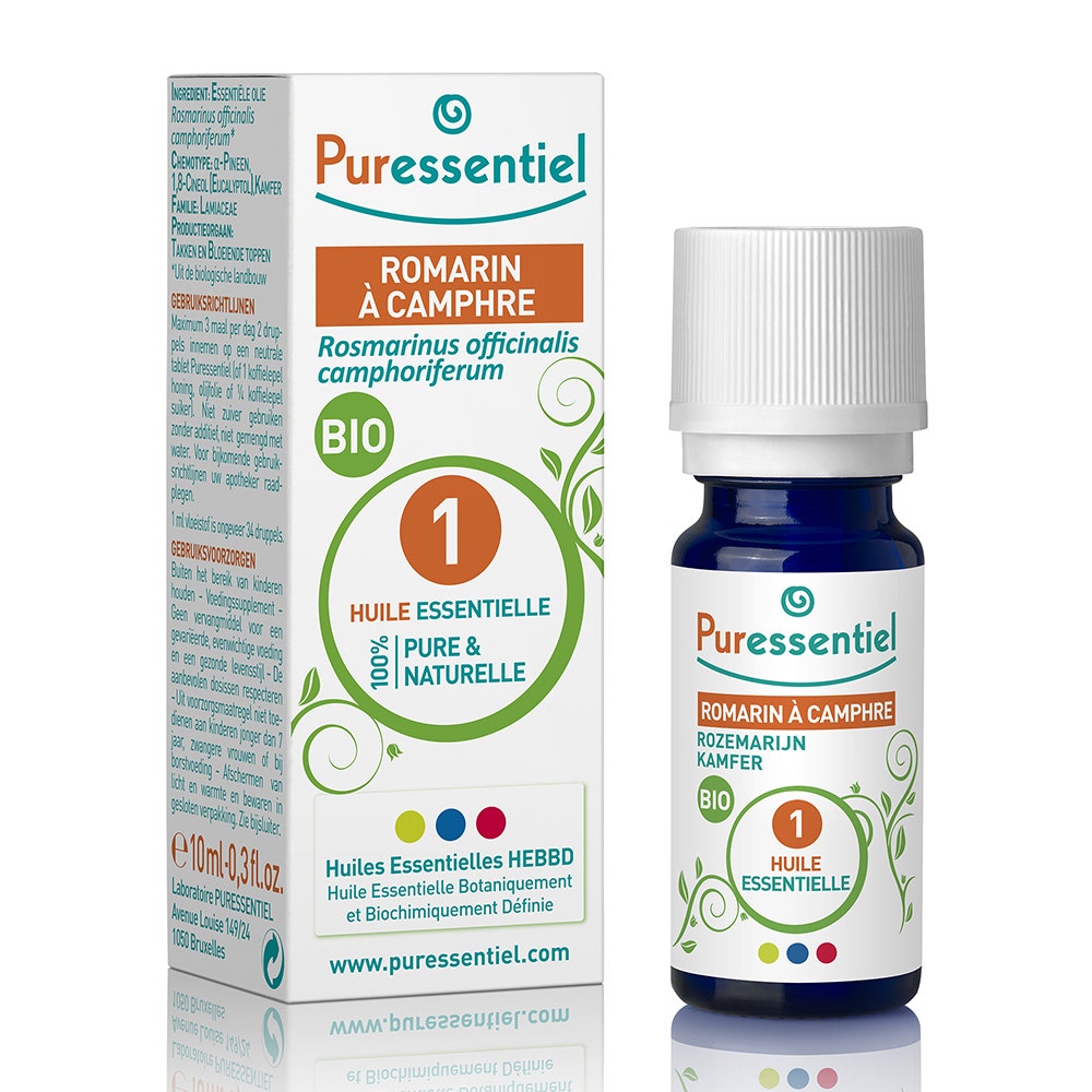 Puressentiel Aceites Esenciales Romero Alcanfor Ecológico 10 ml