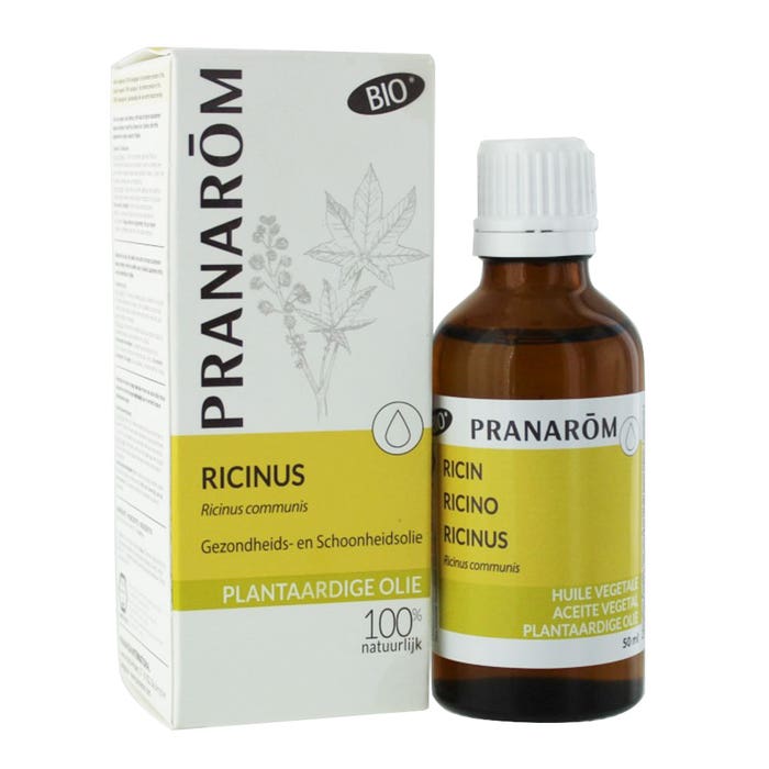 Aceite de Ricino Ecológico 50 ml Les Huiles Végétales Pranarôm
