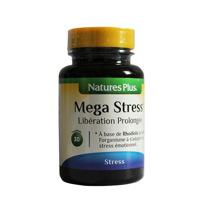 Nature'S Plus Mega Stress 30 Comprimidos