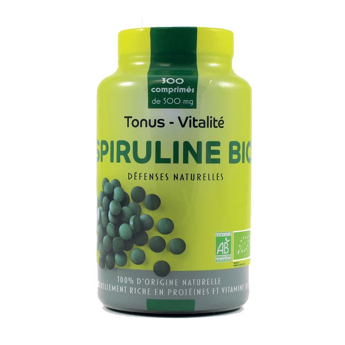 Spirulina Tonus Et Vitalite Bio 300 Comprimidos 500 mg Pharm'Up