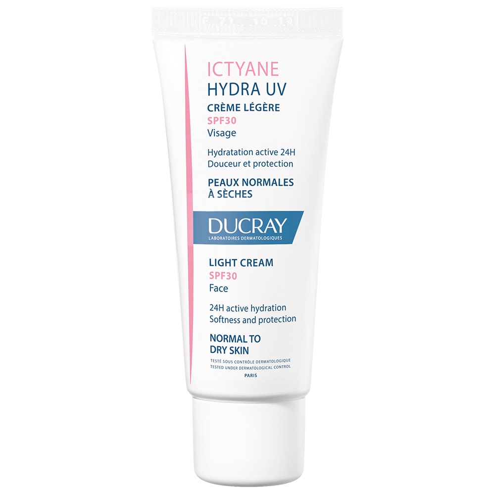 Ducray Ictyane Hydra Uv Crema Ligera Spf30 Pieles Normales A Secas 40ml