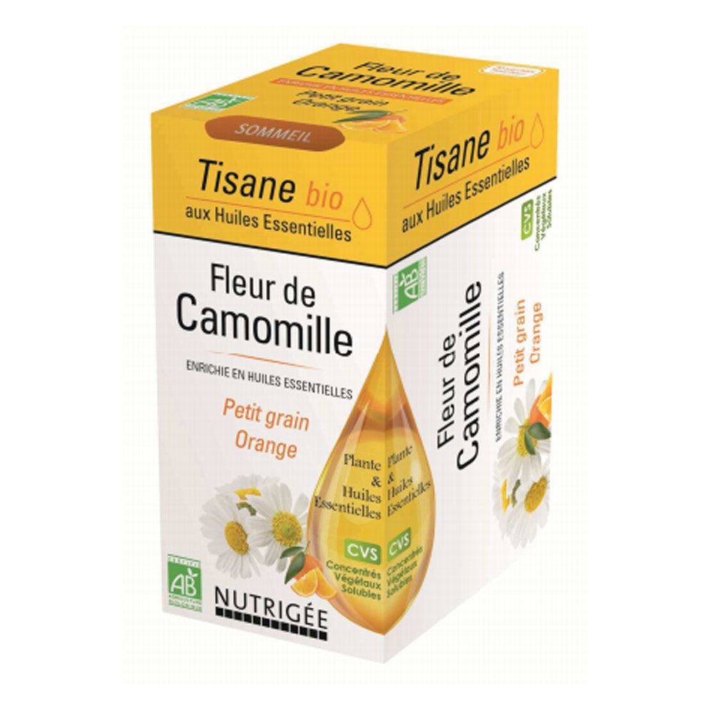 Nutrigée Tisana flor de manzanilla bio 20 bolsitas