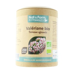 Nat&Form Nat&form Valeriane Bio 200 Gelules 200 Gélules