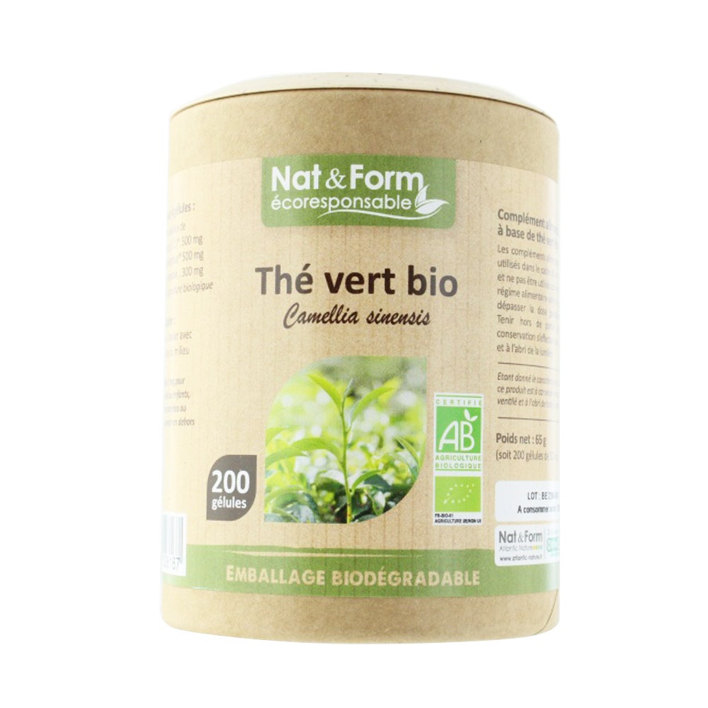 Nat&Form EL ECOLÓGICO VERDE 200 cápsulas