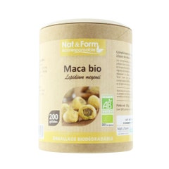 Nat&Form Nat&form Maca Du Perou Bio 200 Gelules 200 Gélules