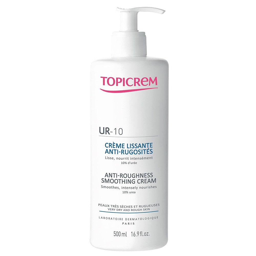 Topicrem Ur Dempo-Específico UR-10 Crema Corporal Alisadora Anti Rugosidades Piel Muy Seca -10 Peaux Tres Seches 500ml