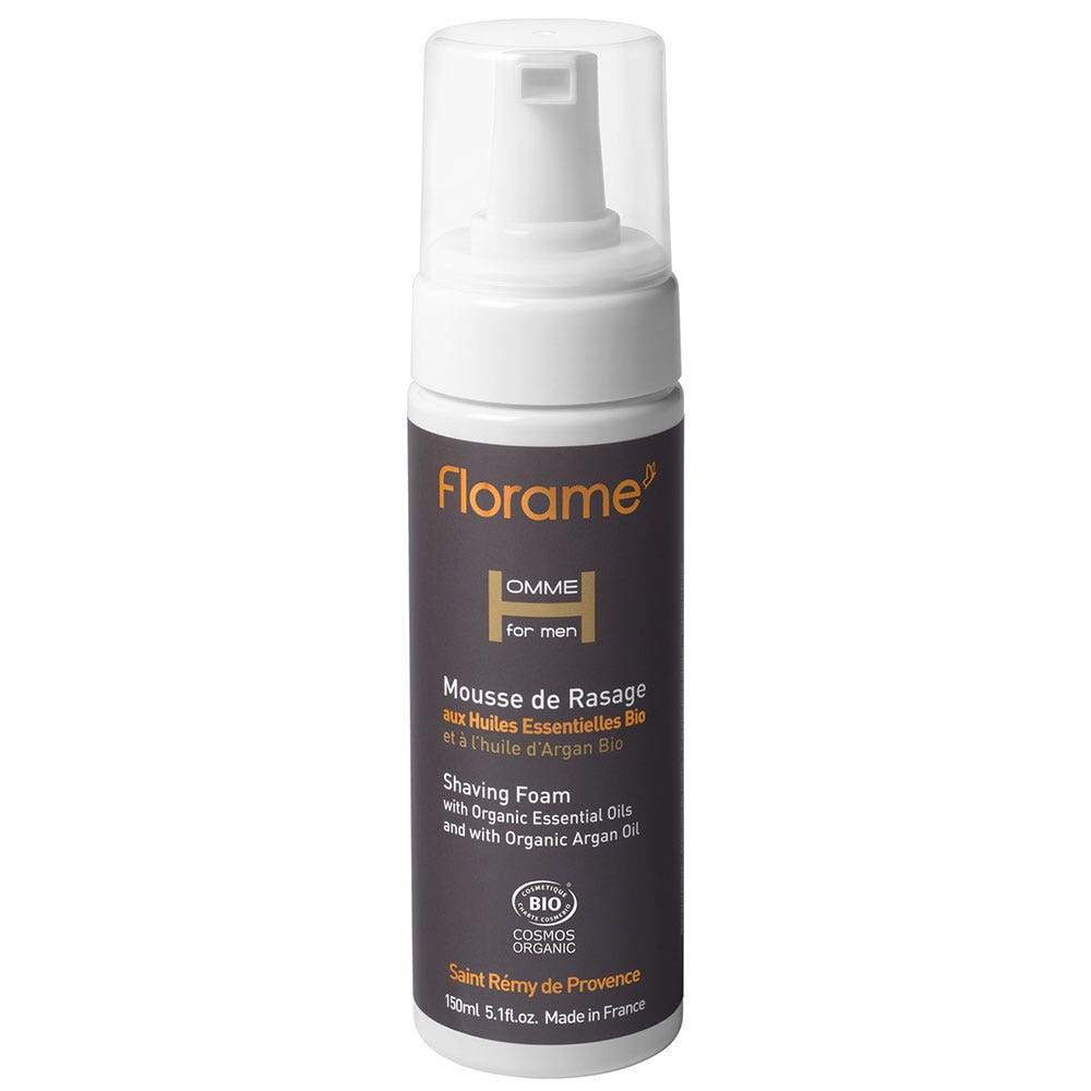 Florame Homme For Men Espuma De Afeitar Bio 150ml