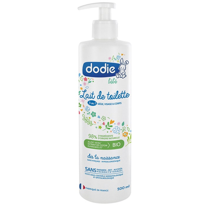 Dodie Leche De Higiene 3-en-1 Desde El Nacimiento 500ml