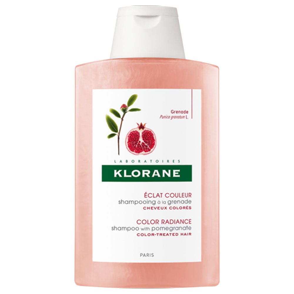 Klorane Champu Con Granada Color Y Brillo 400ml