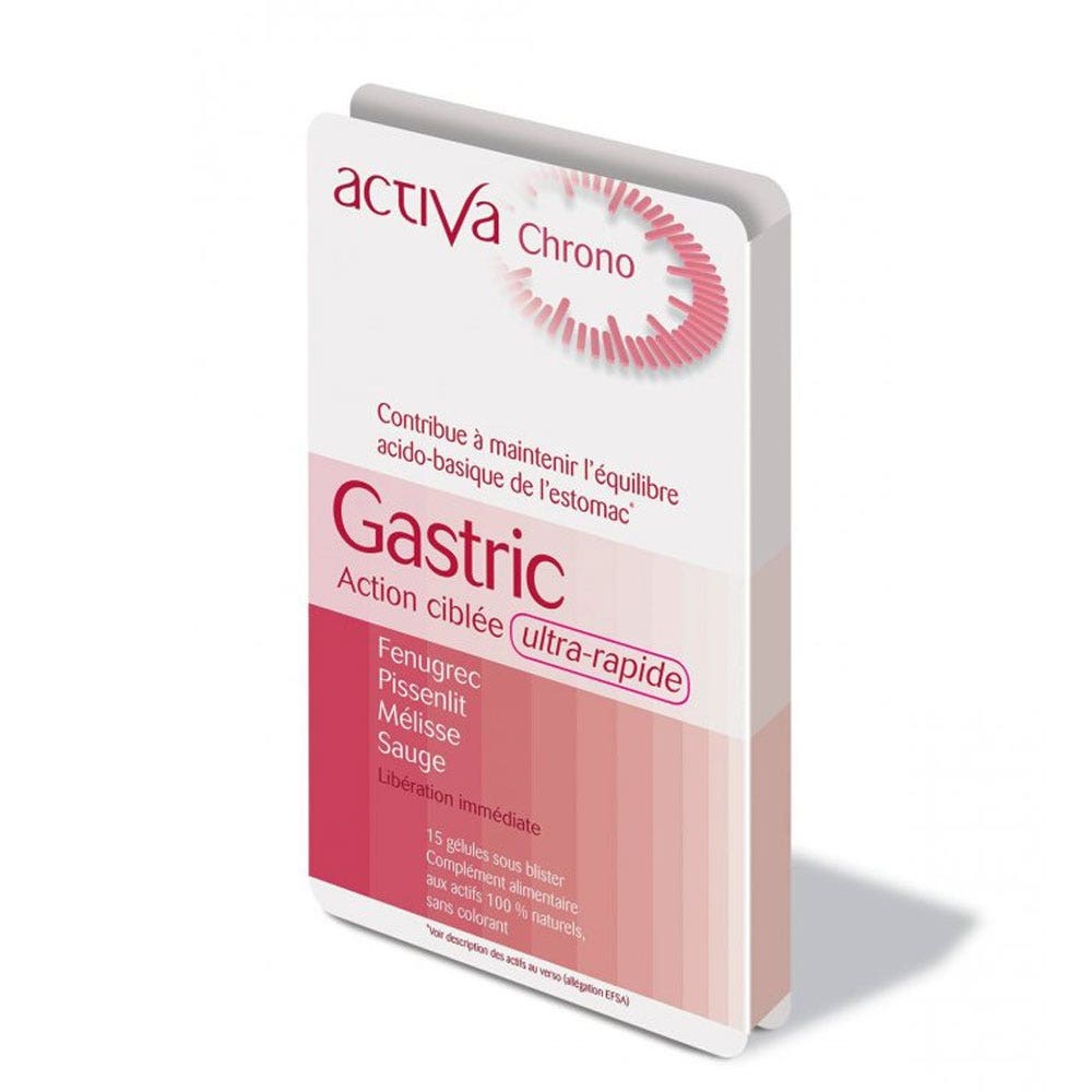 Activa Crono Gástrico 15 cápsulas