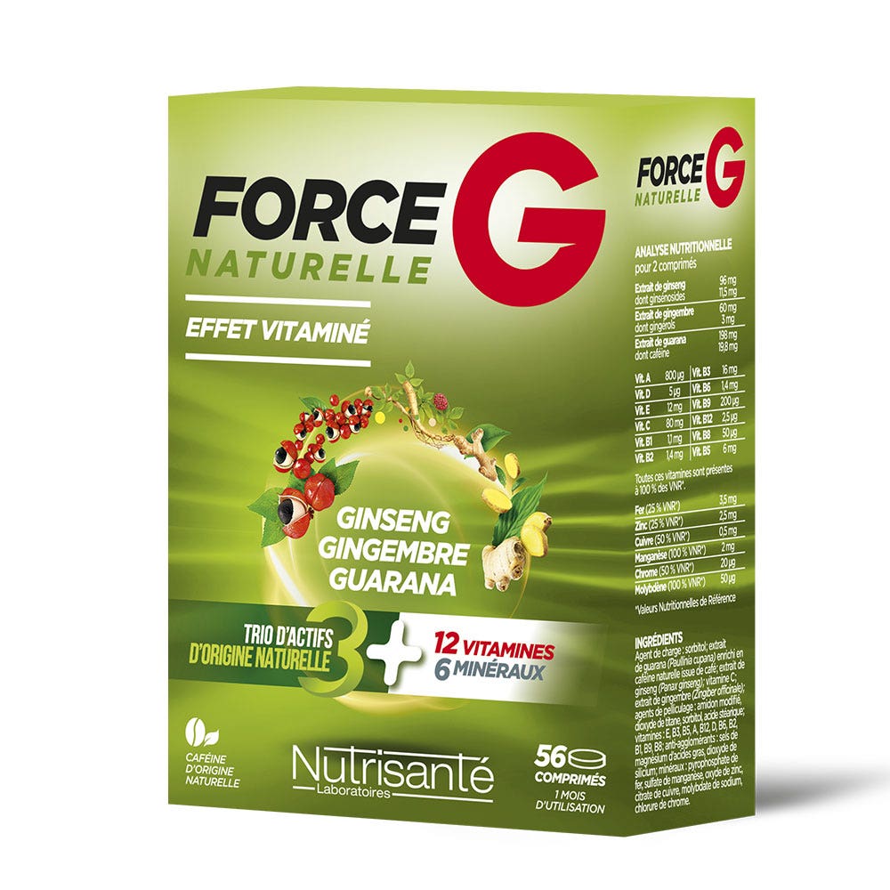 Nutrisante Force G Natural 56 Comprimidos