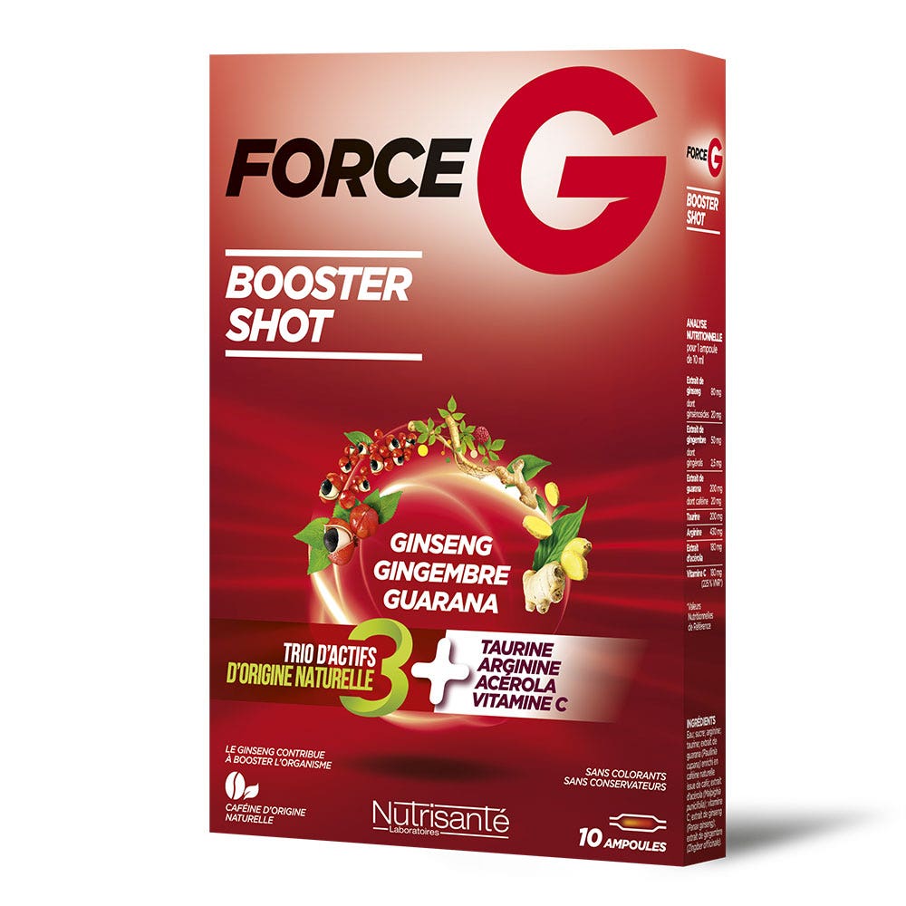 Nutrisante Force G Booster Shot 10 Ampollas 10 ml