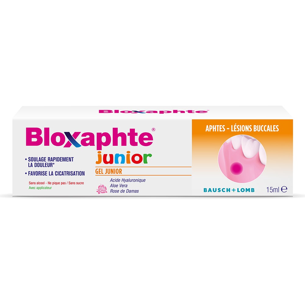 Bausch&Lomb Junior Bubble Gel a partir de 30 meses Bloxaphte 15 ml
