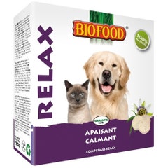 Biofood Relax Soothing and Calm para perros y gatos 100 comprimidos
