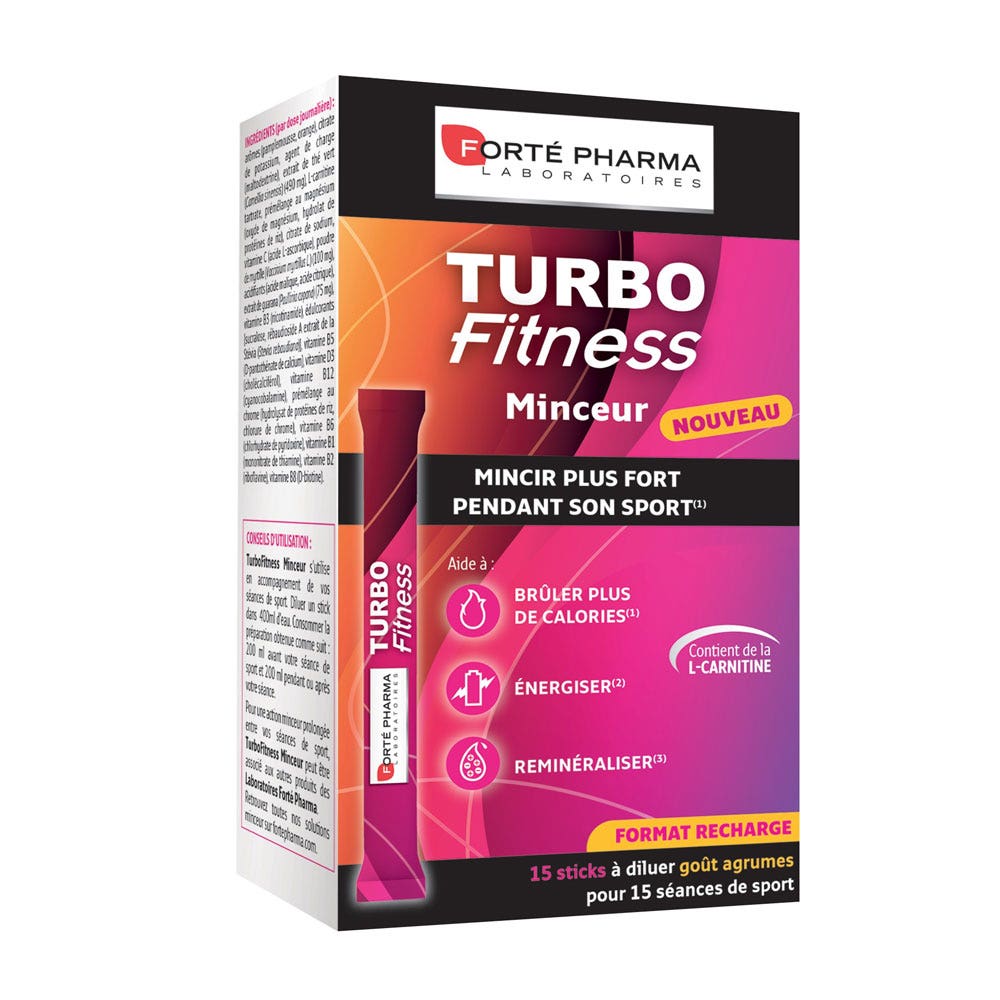 Forté Pharma Turbo Fitness 15 Bolsitas