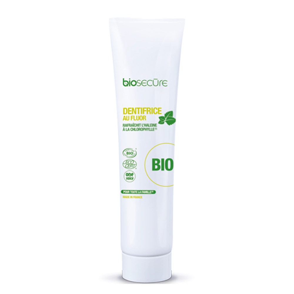 Bio Secure Pasta dentífrica ecológica con flúor 75 ml
