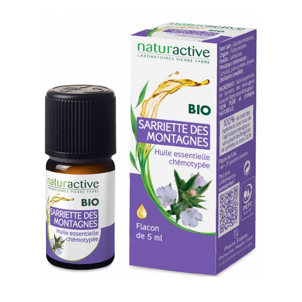 Naturactive Aceite esencial ecológico de ajedrea 5 ml