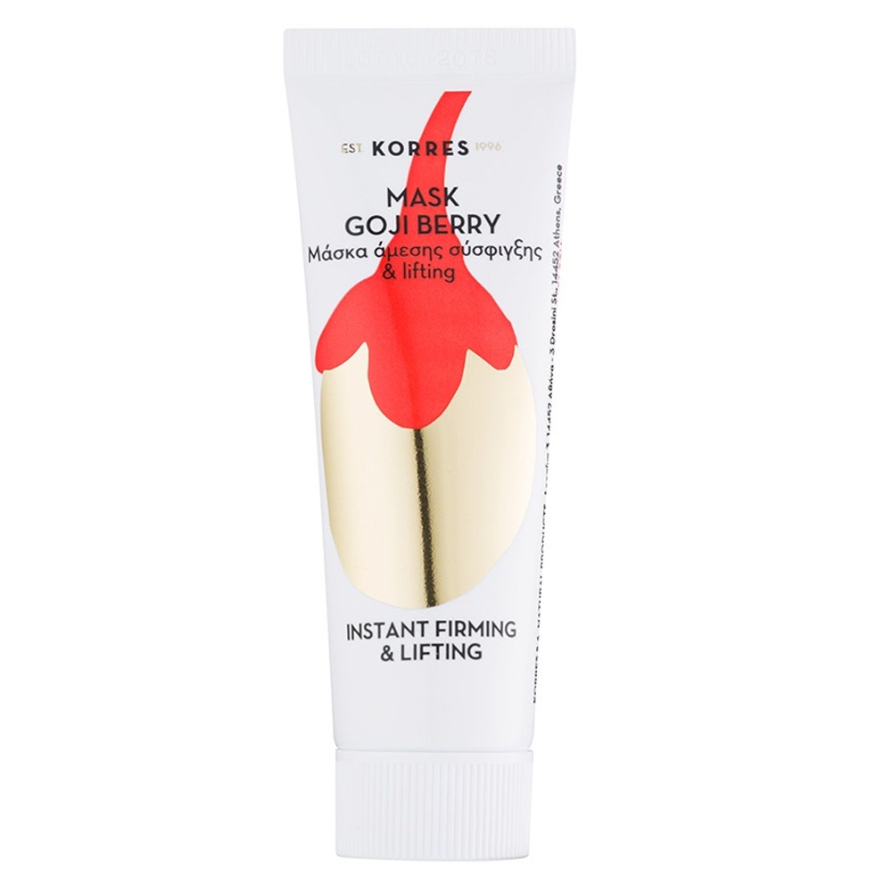 Korres Beauty Shots Baya De Goji Mascarilla Firmeza Y Efecto Lifting Instantaneo 18ml