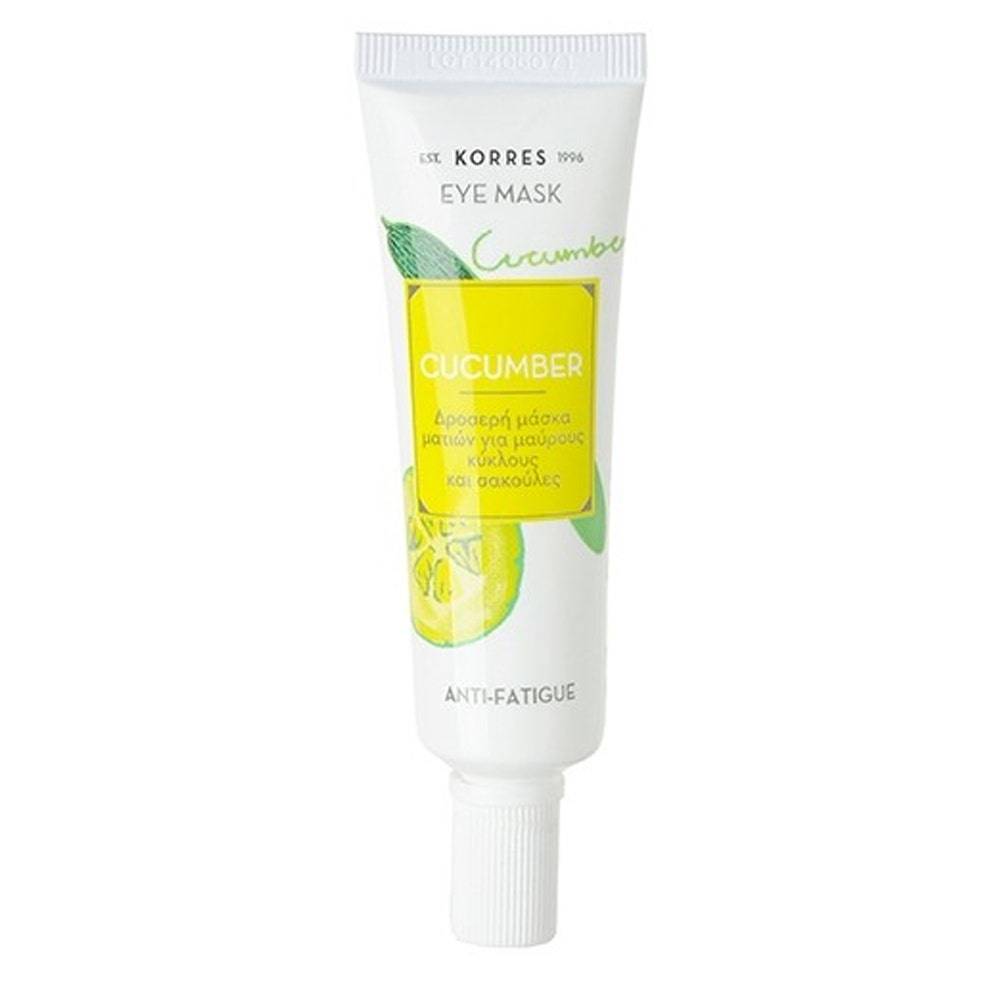 Korres Beauty Shots Pepino Mascarilla Refrescante Antiojeras, Antibolsas Y Antifatiga 8ml
