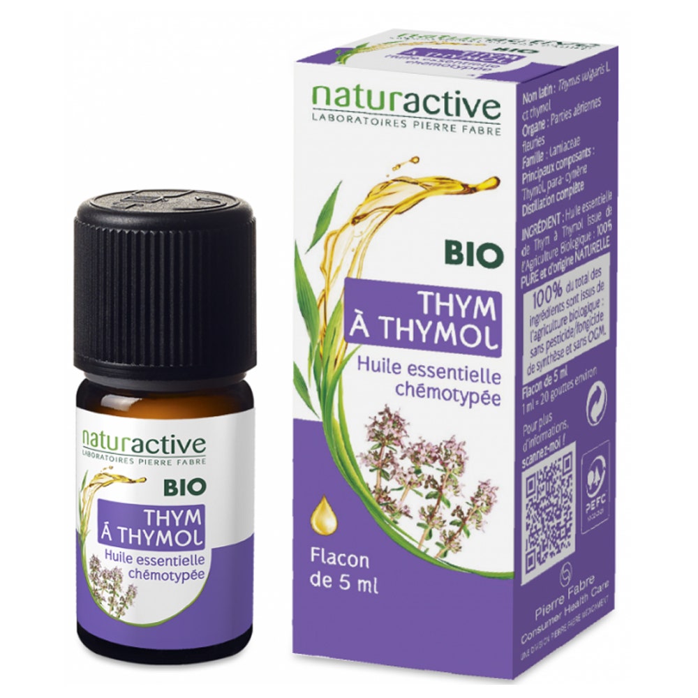 Naturactive Aceite esencial bio tomillo a timol 5 ml