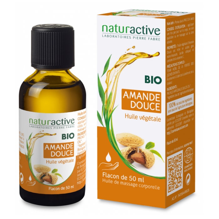 Naturactive Aceite Vegetal Bio Almendra Dulce 50 ml