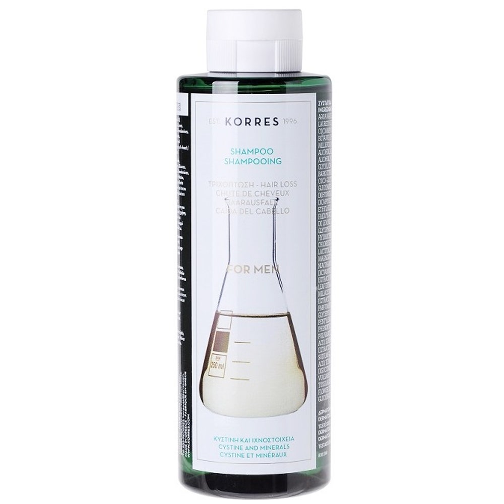 Korres Champu Anticaida Para Hombres Cisteina Y Minerales 250ml