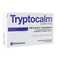 Dissolvurol Tryptocalm L-triptófano 30 Comprimidos 500 mg