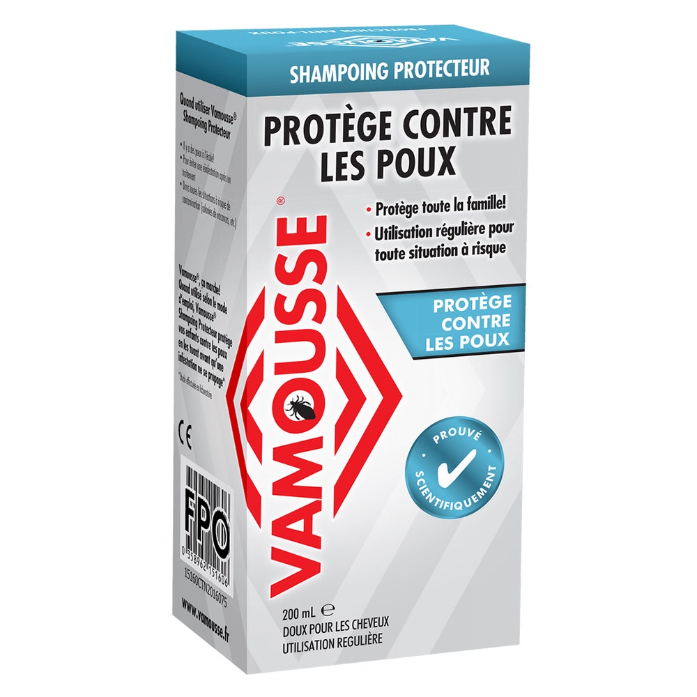 Vamousse Champu Protector Antipiojos 200 ml