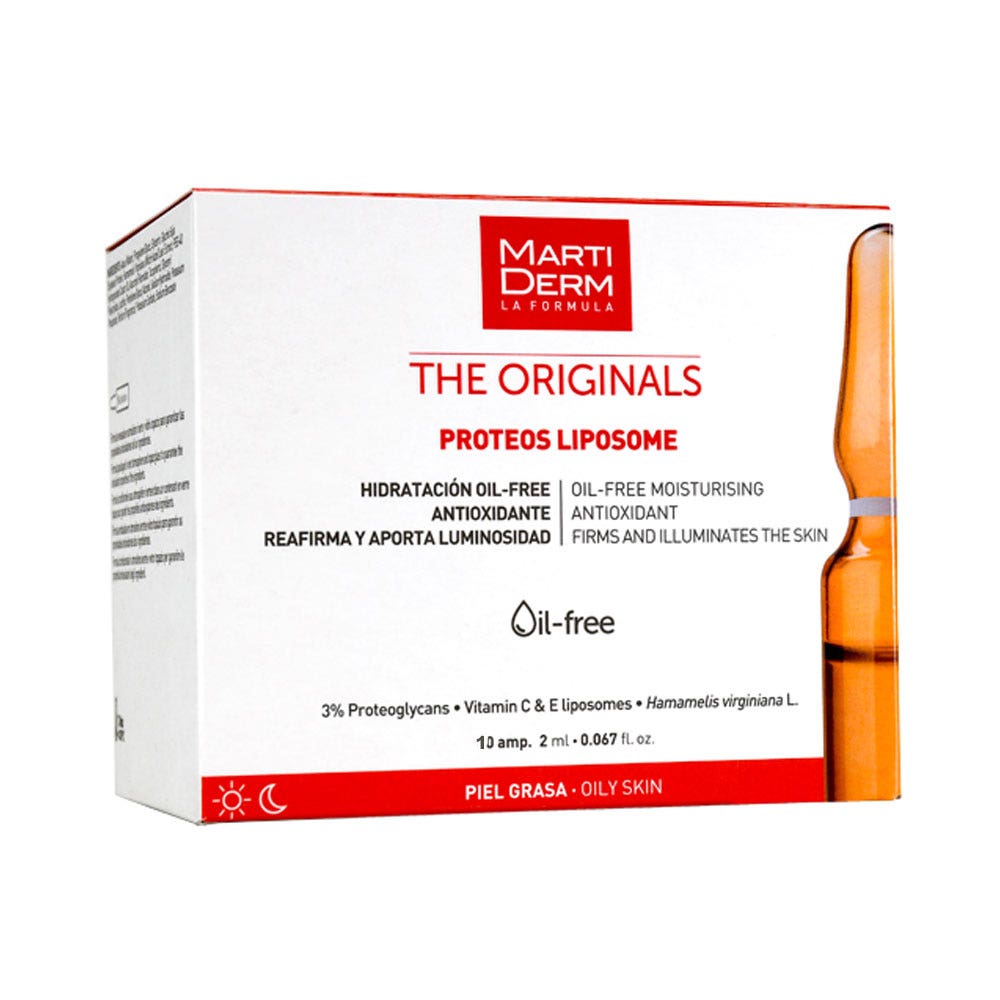 Martiderm The Originals Proteos liposomas 10 ampollas 20 ml