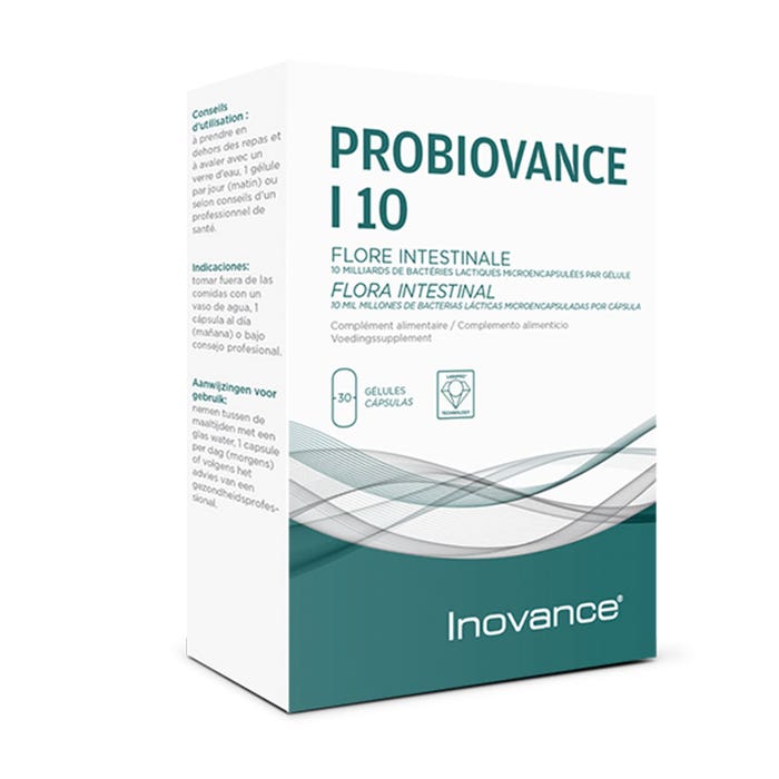 Probiovance I10 Flore Intestinale 30 Capsulas Probiovance I10 Inovance