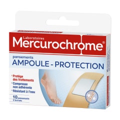 Mercurochrome Apósitos Protect Ampollas 2 Tamaños X10 Piezas
