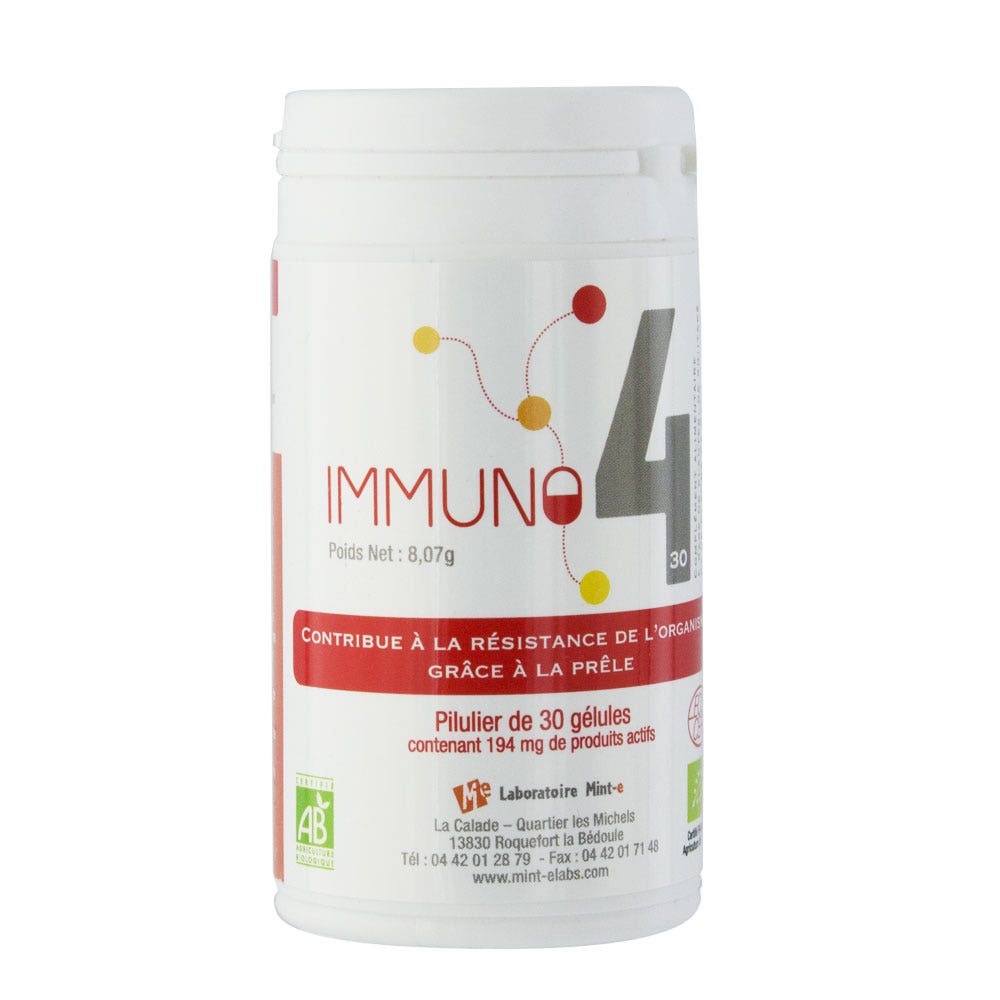Mint-E Inmuno 4 30 cápsulas