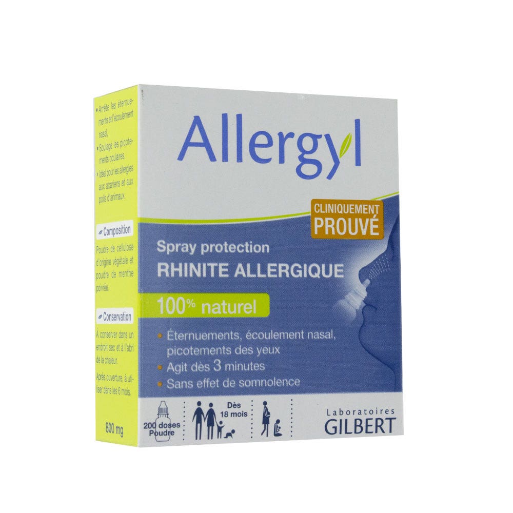 Gilbert Allergyl Spray Polvo Nasal Rinitis Alergica 20ml