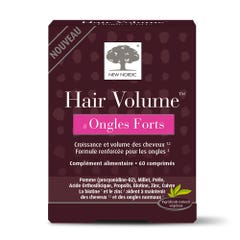 New Nordic Hair Volume uñas Fuertes 60 Comprimidos