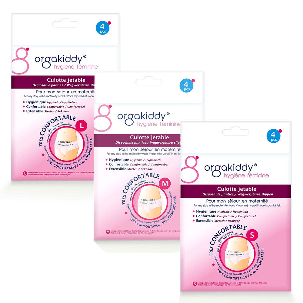 Orgakiddy Bragas desechables X4